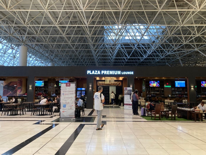 Plaza Premium Lounge Addis Ababa ADD view from security Plaza Premium Lounge Addis Ababa ADD view from security
