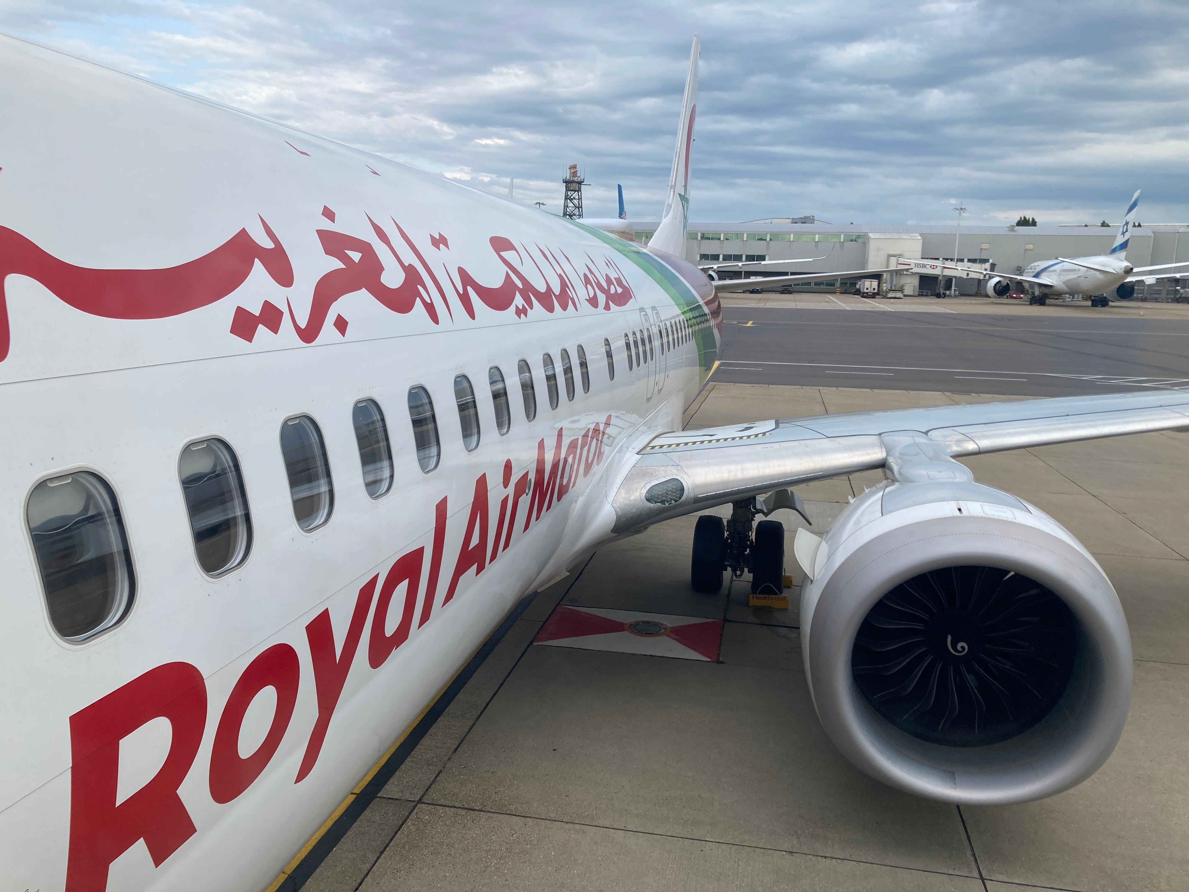 Royal Air Maroc Boeing 737 MAX 8 Business Review LHR CMN 