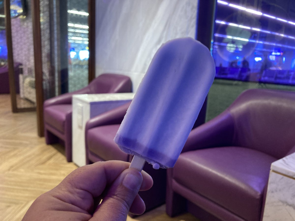 Royal Orchid Lounge HKT Domestic popsicle
