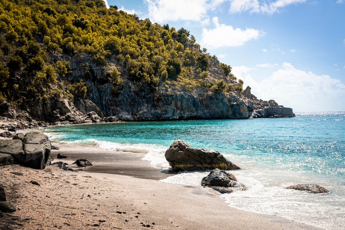 Shell Beach St. Barts Beach and ocean