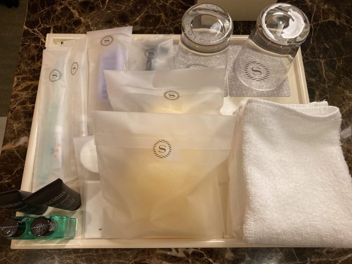 Sheraton Grand Hiroshima Bathroom Toiletries Packets Sheraton Grand Hiroshima Bathroom Toiletries Packets