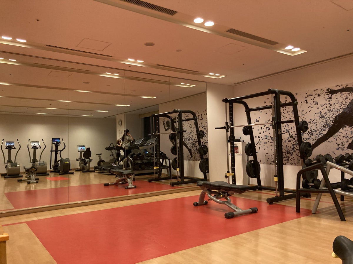 Sheraton Grand Hiroshima Gym Weights