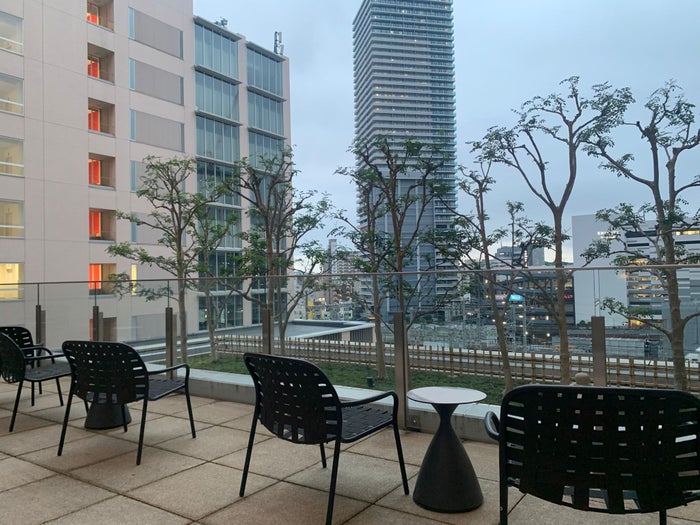 Sheraton Grand Hiroshima lobby terrace Sheraton Grand Hiroshima lobby terrace