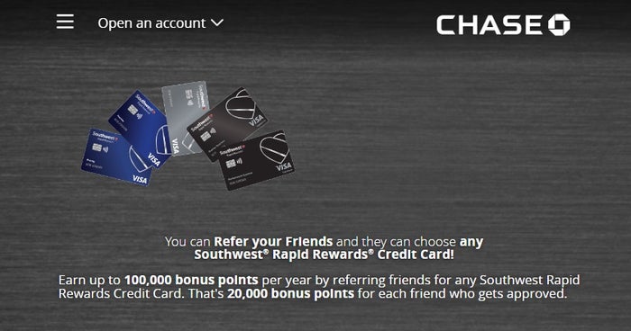 Southwest Card Referral Southwest Card Referral