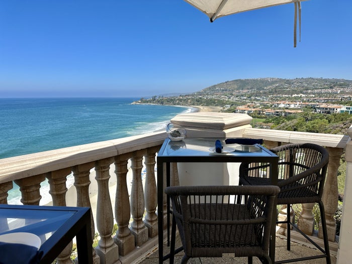 The Ritz Carlton Laguna Niguel 180blu Terrace Corner View The Ritz Carlton Laguna Niguel 180blu Terrace Corner View