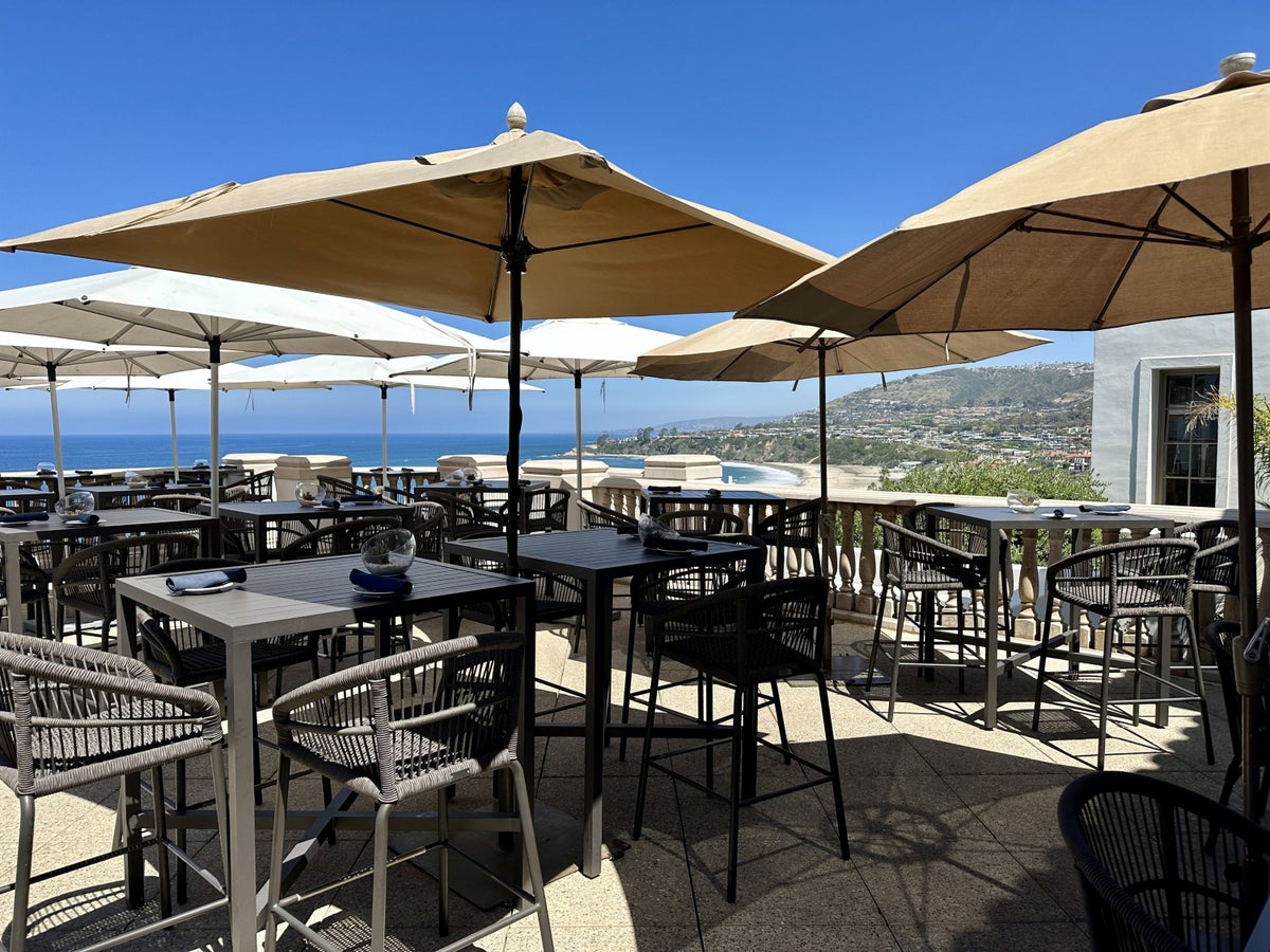 The Ritz Carlton Laguna Niguel 180blue Terrace Coastline View
