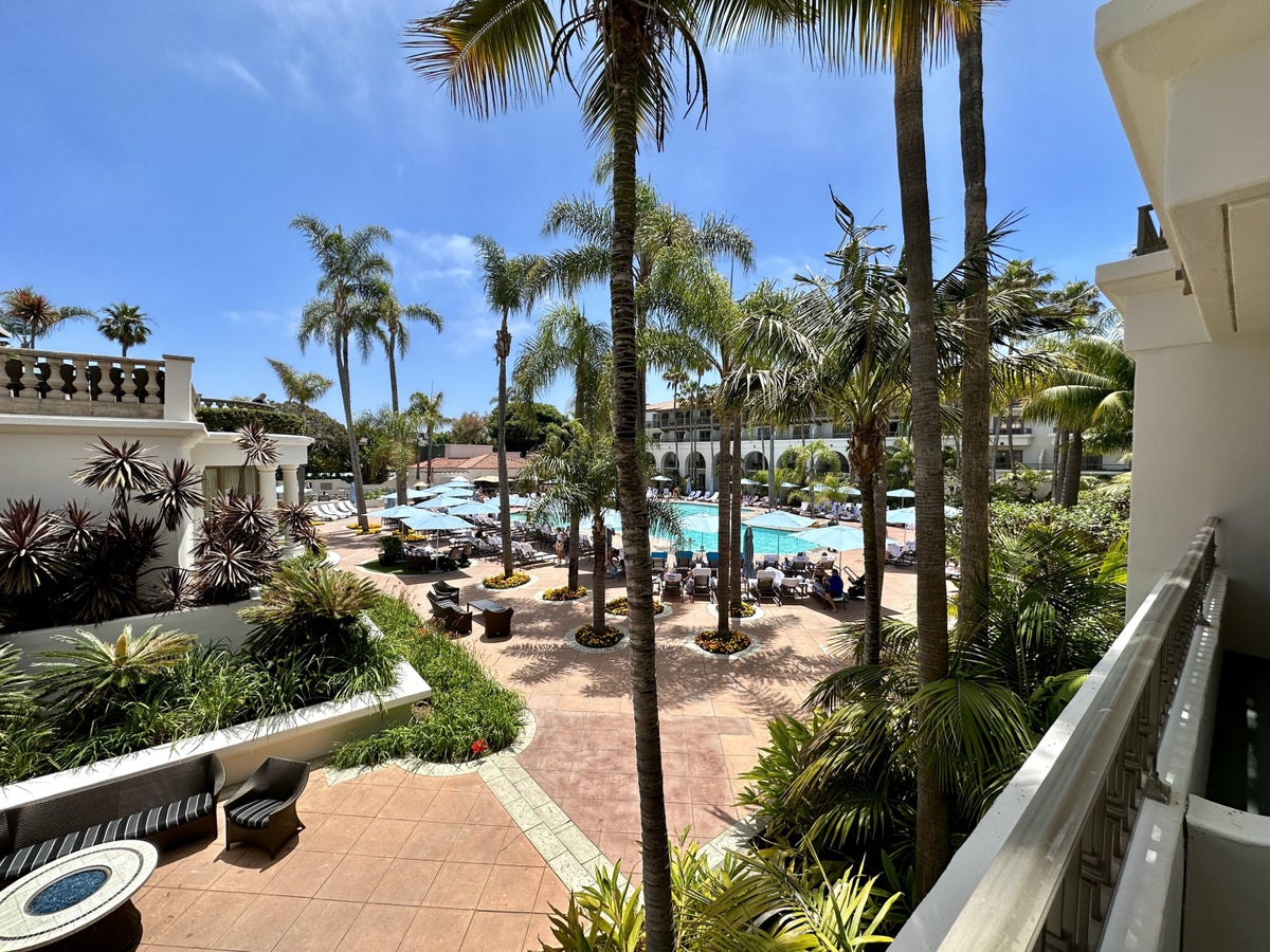 The Ritz Carlton Laguna Niguel Dana Pool Deck View From Room