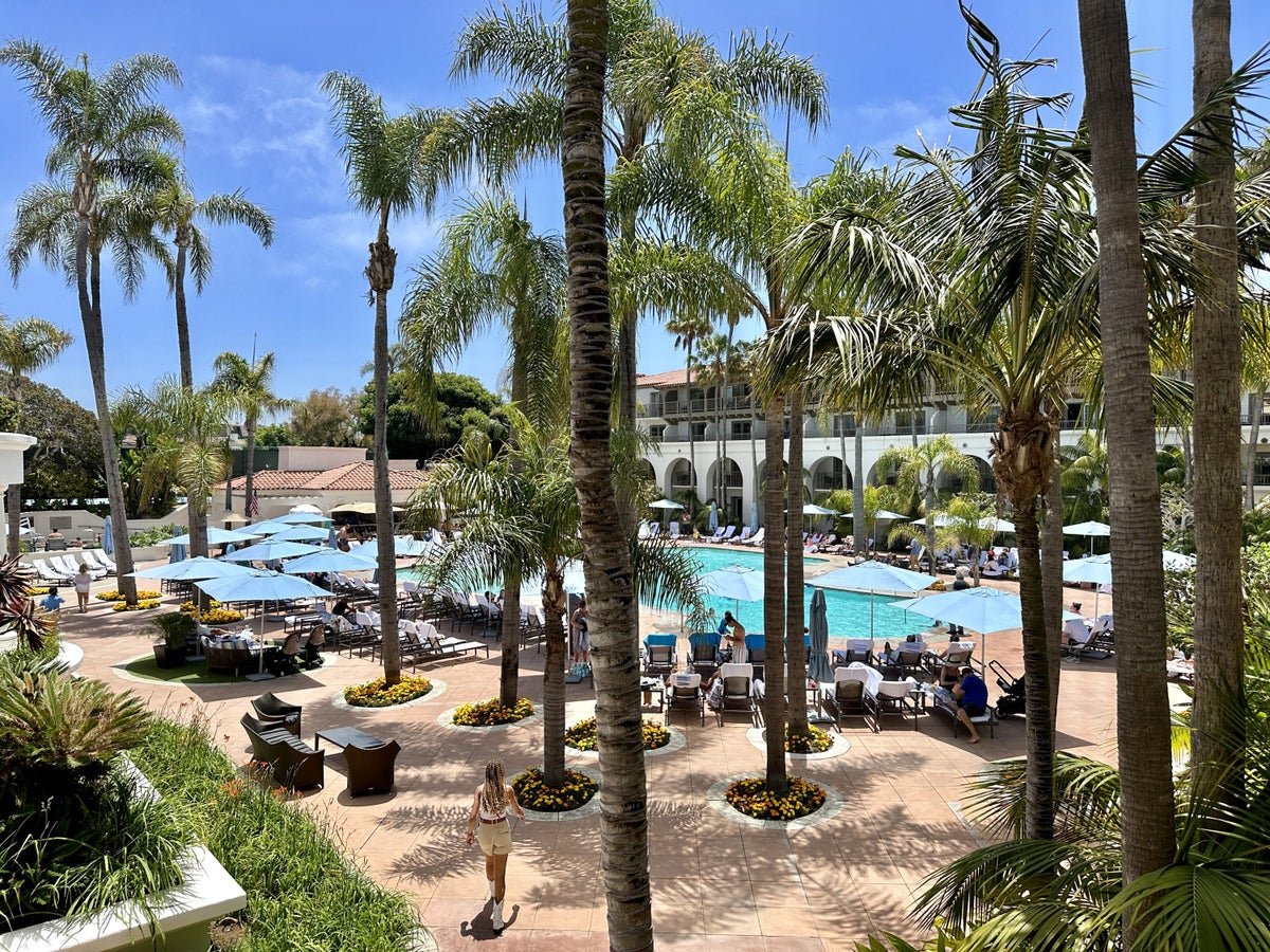 The Ritz Carlton Laguna Niguel Dana Pool View From Room