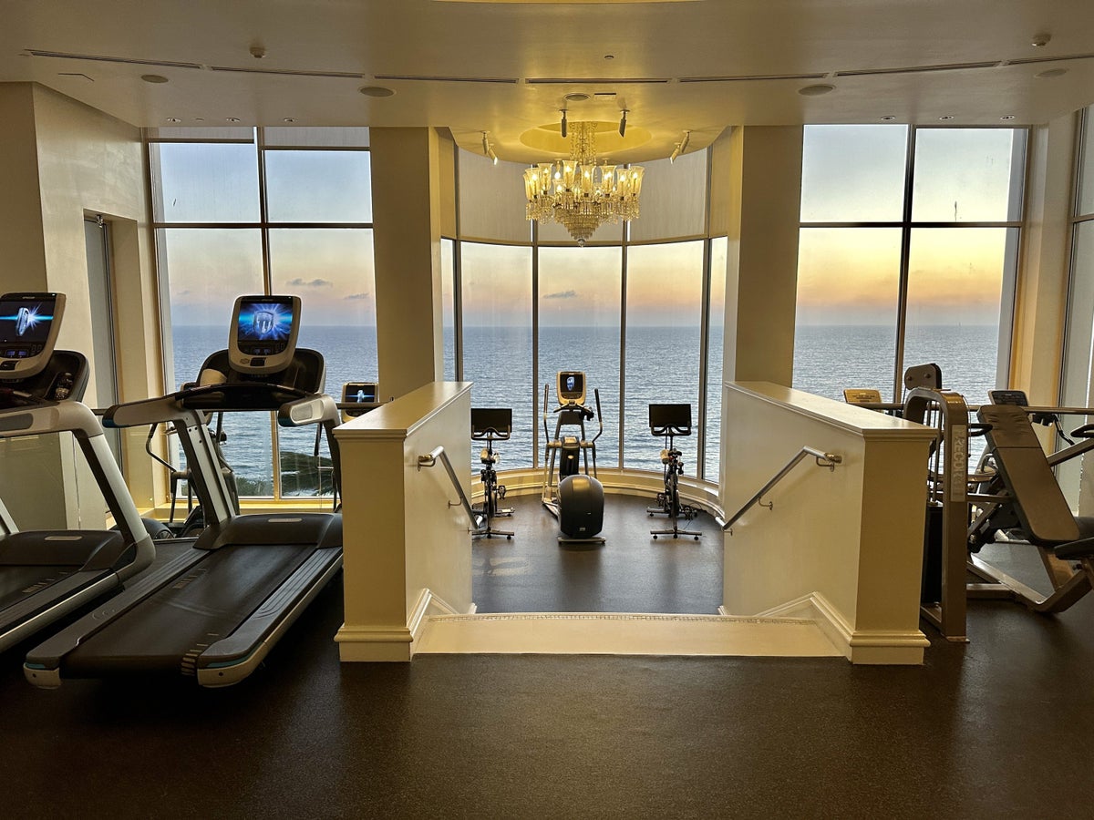 The Ritz Carlton Laguna Niguel Sunset From Gym