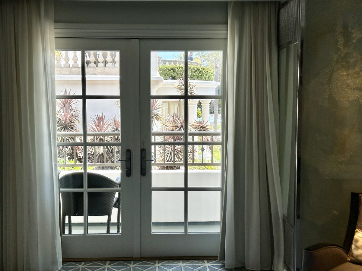 The Ritz Carlton Laguna Niguel View Through French Doors