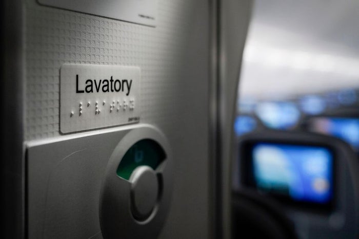 United braille lavatory