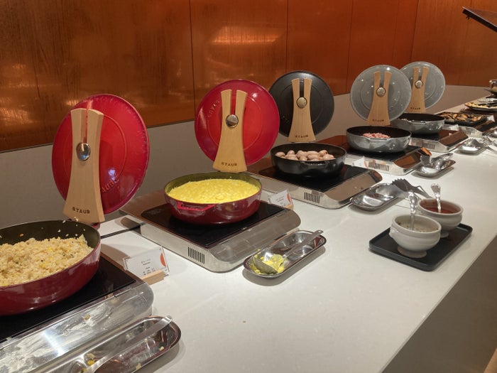 Hyatt Place Kyoto breakfast hot dishes