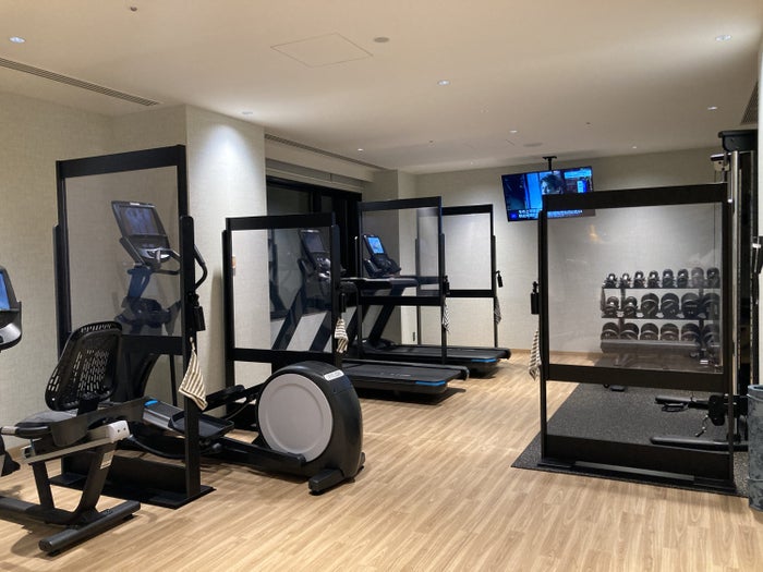 Hyatt Place Kyoto gym machines