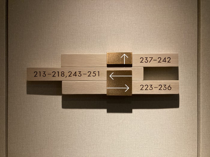 Hyatt Place Kyoto hallway 2nd floor signs