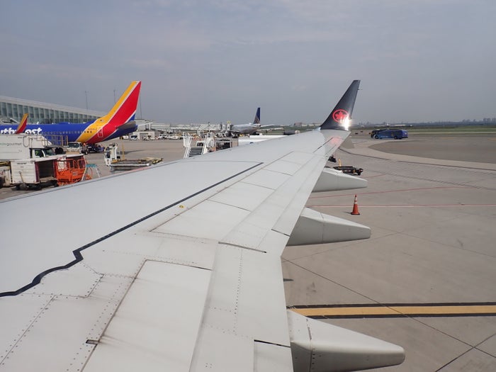 AC707 Seat 24F window