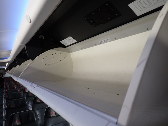 AC707 overhead bins