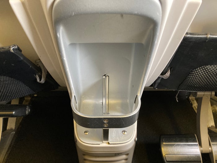 Air France Boeing 777 200 CDG JFK premium economy cup holders Air France Boeing 777 200 CDG JFK premium economy cup holders