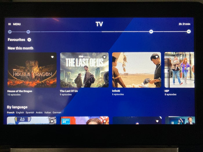 Air France Boeing 777 200 CDG JFK premium economy entertainment new this month Air France Boeing 777 200 CDG JFK premium economy entertainment new this month