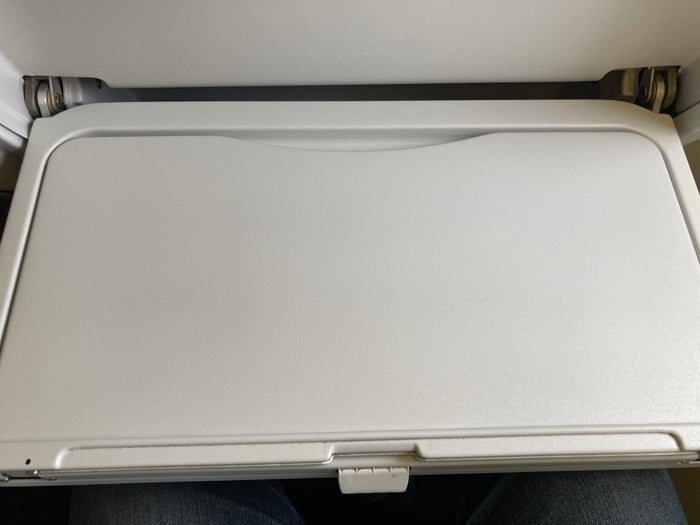 Air France Boeing 777 200 CDG JFK premium economy tray table Air France Boeing 777 200 CDG JFK premium economy tray table