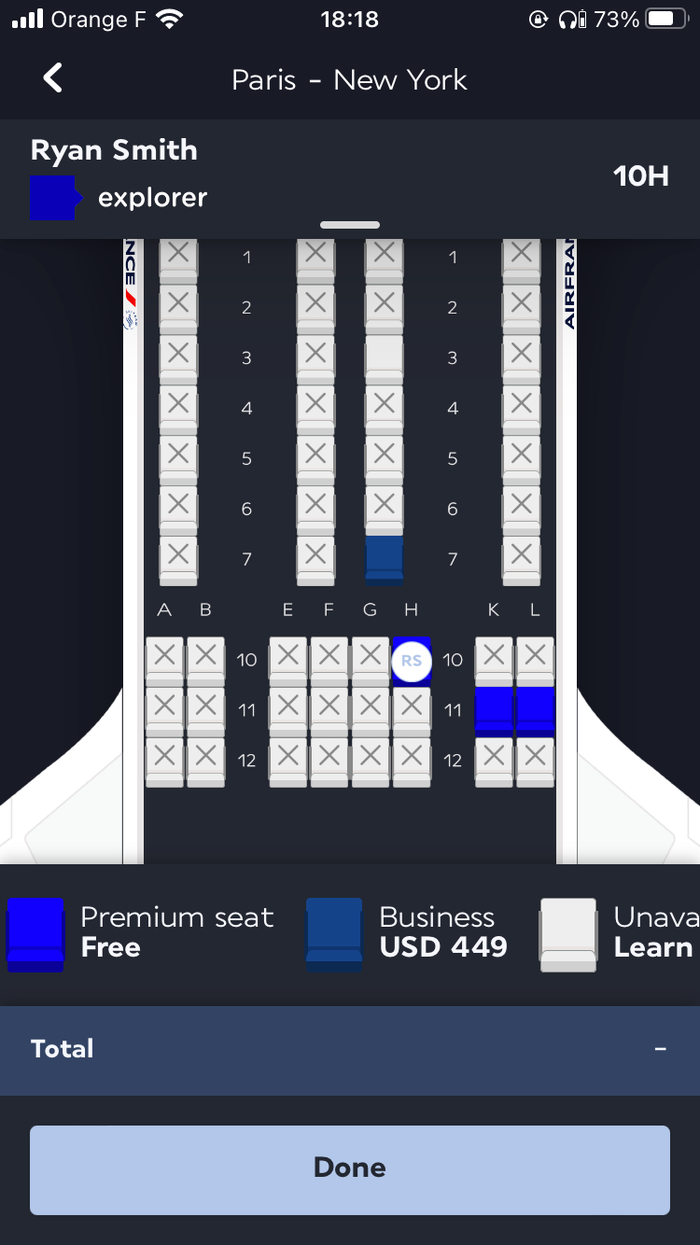 Air France Boeing 777 200 premium economy CDG JFK upgrade offers Air France Boeing 777 200 premium economy CDG JFK upgrade offers