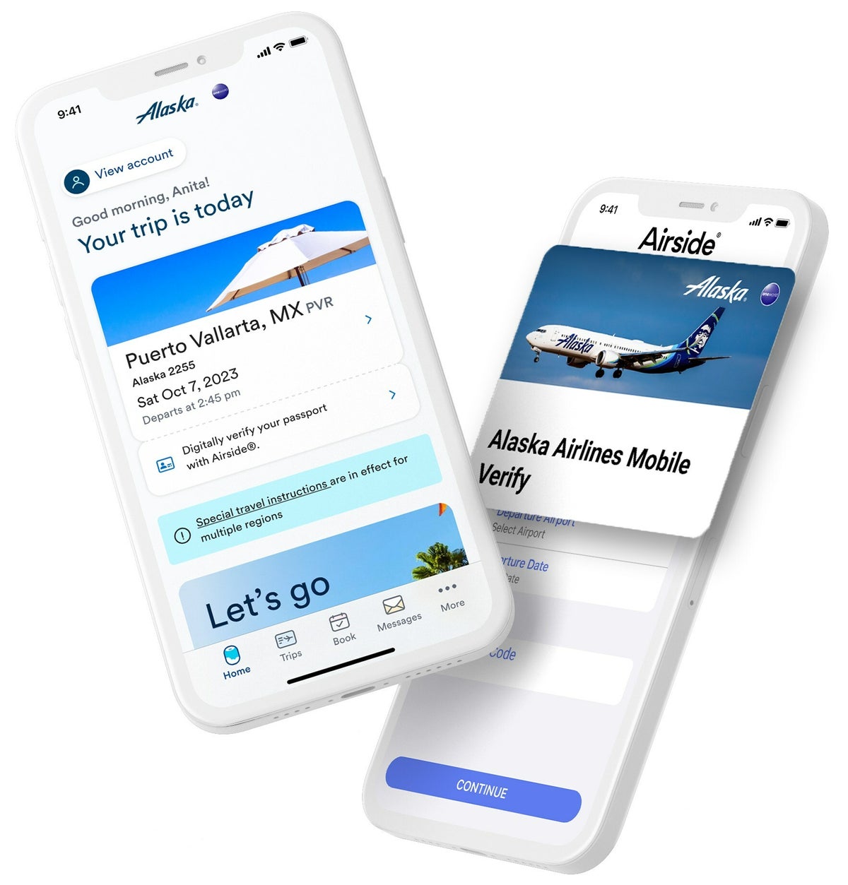 Alaska Airlines Mobile Verify