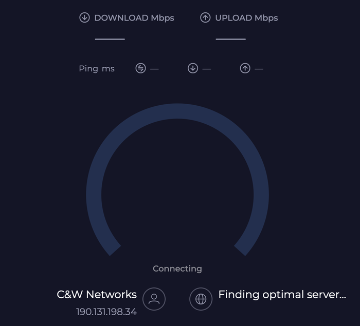 American Express lounge Bogota BOG speed test American Express lounge Bogota BOG speed test
