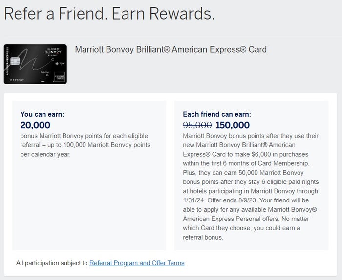Amex Marriott Bonvoy Card Refer a Friend Amex Marriott Bonvoy Card Refer a Friend