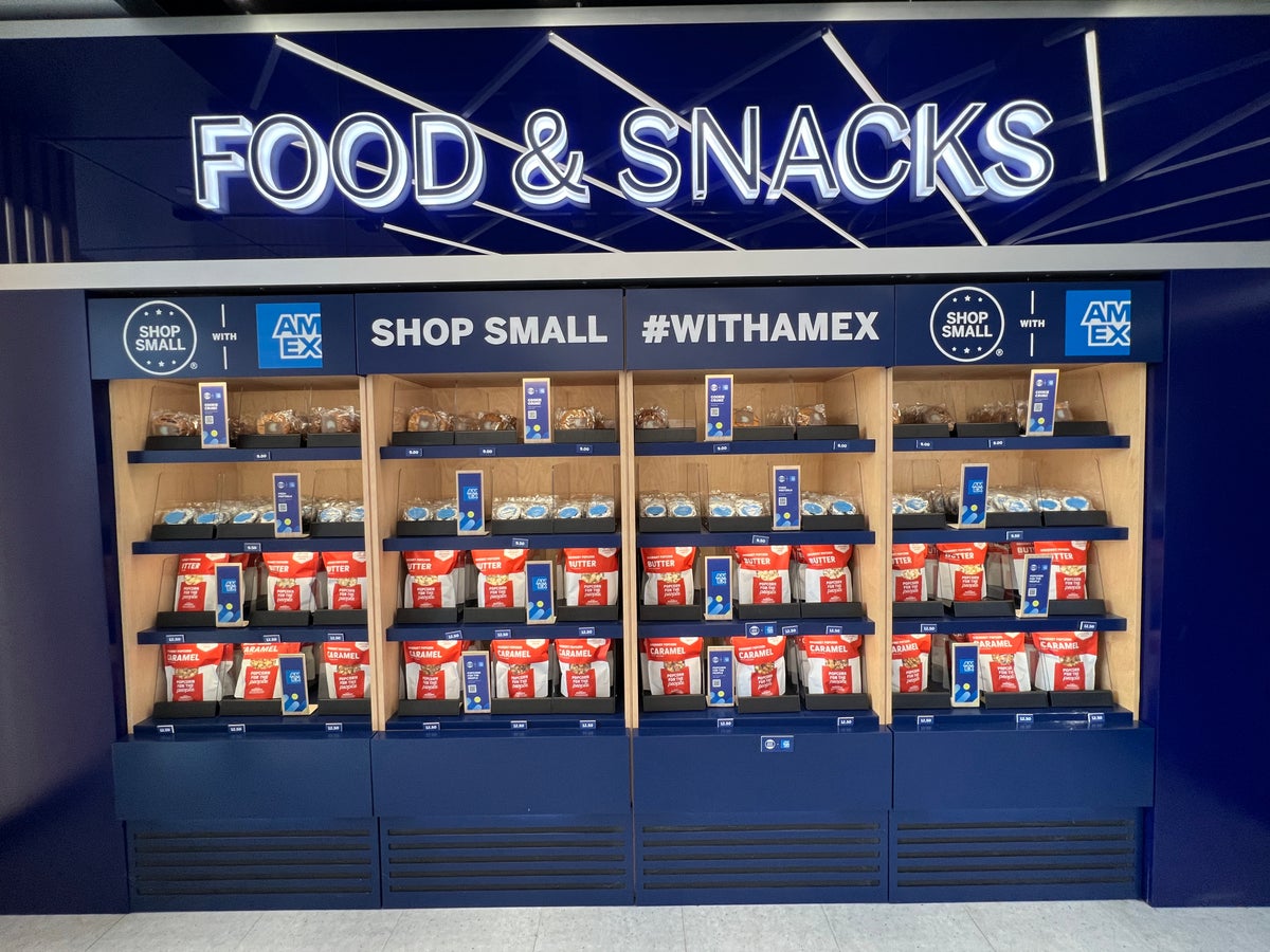 Amex Shop US Open Food and Snacks