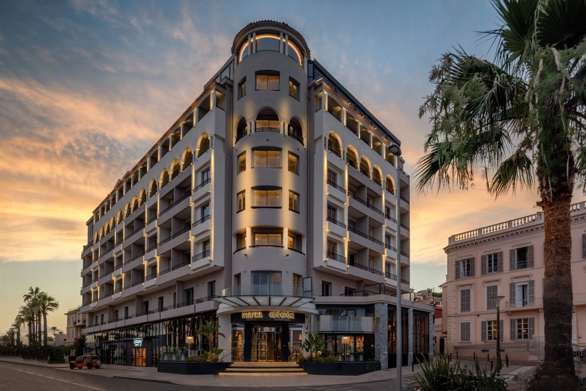 Canopy by Hilton Cannes Exterior at Sunset