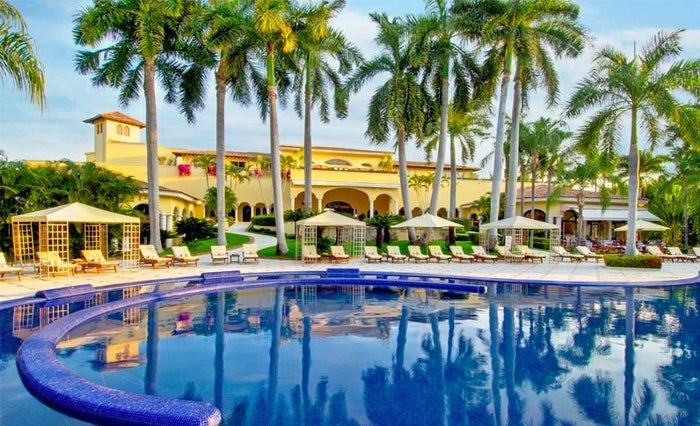 Casa Velas Puerto Vallarta The pool at Casa Velas in Puerto Vallarta, Mexico.