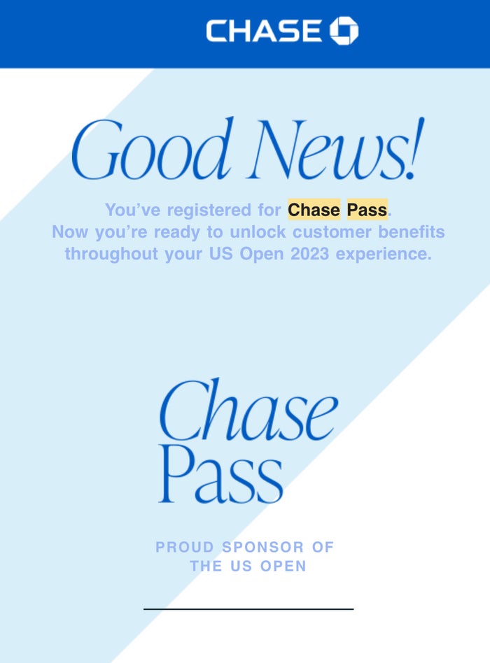 Chase Pass U.S. Open Chase Pass U.S. Open