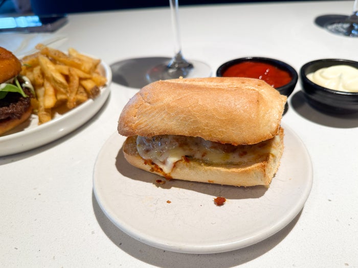 Chase Sapphire Lounge Boston Meatball Sub