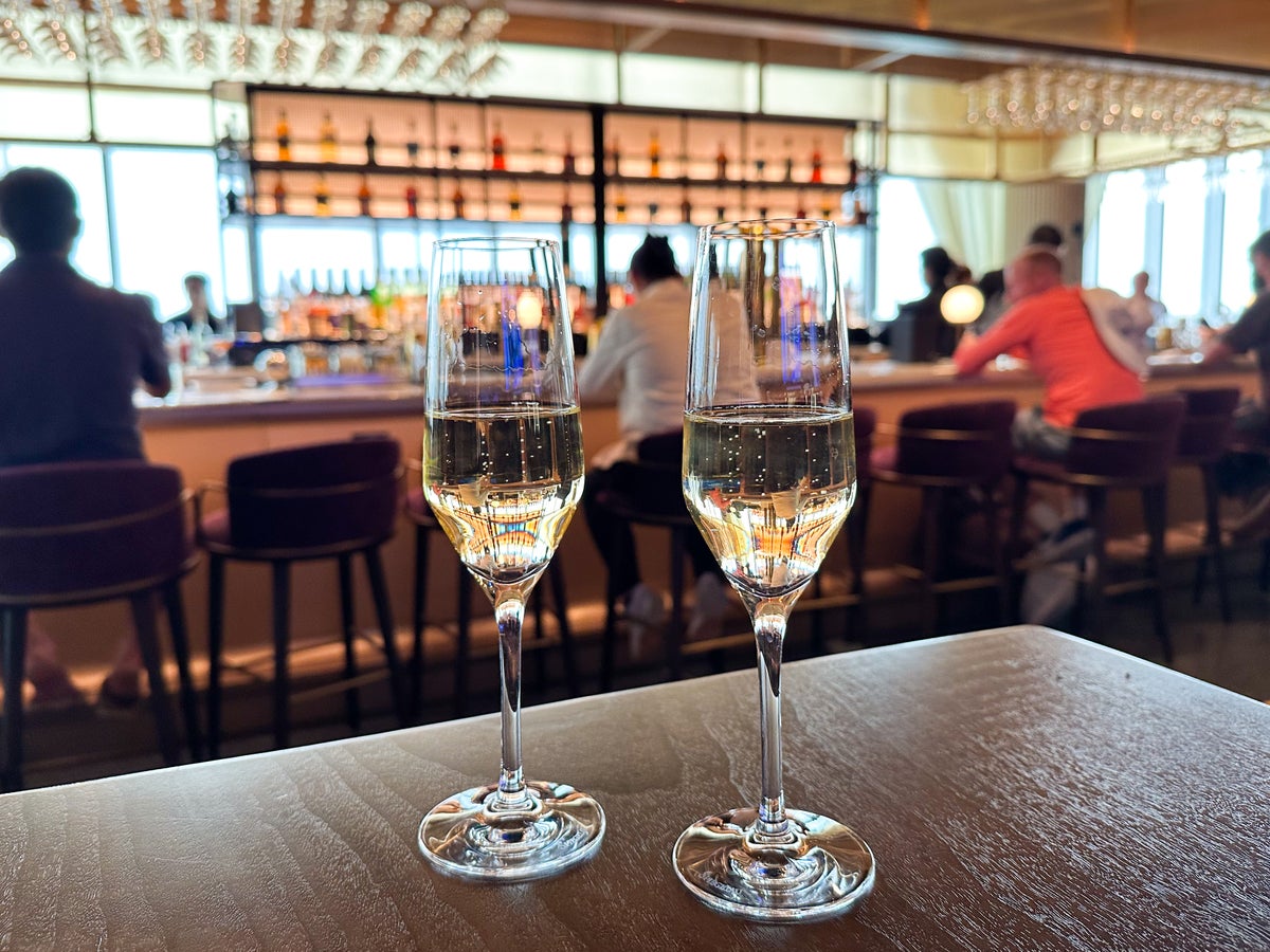 Chase Sapphire Lounge Sparkling Wine