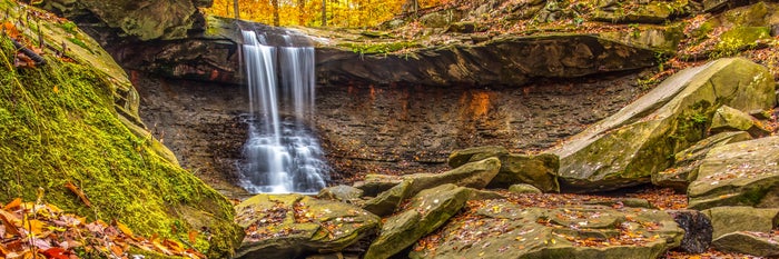 Cuyahoga Valley National Park Blue Hens Falls in Cuyahoga Valley National Park