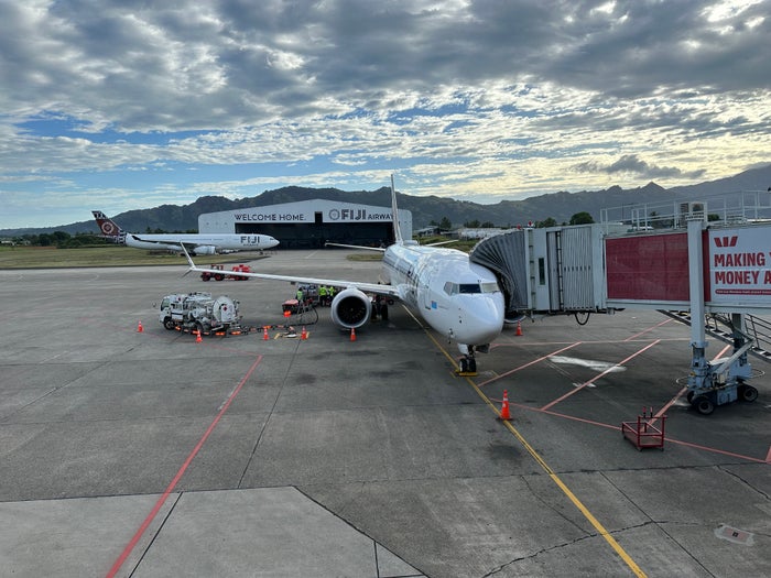 FIji Airways NAN MEL Plane