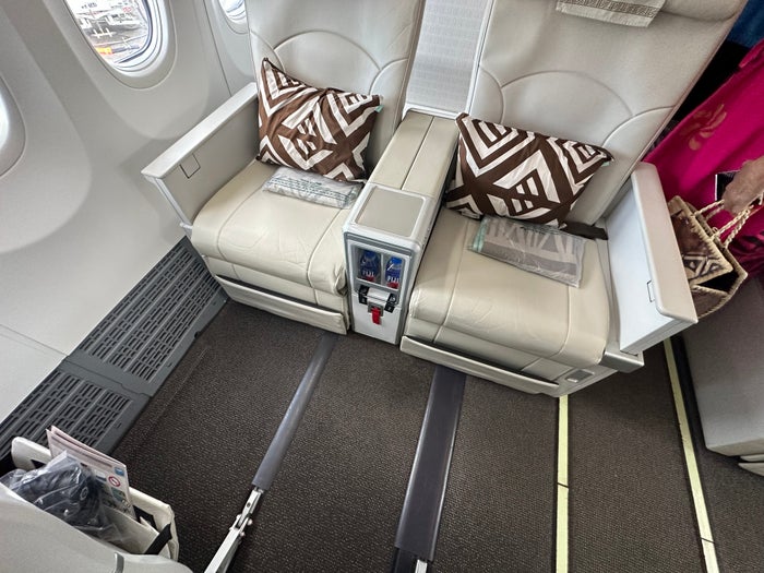 FIji Airways NAN MEL Second Row Legroom