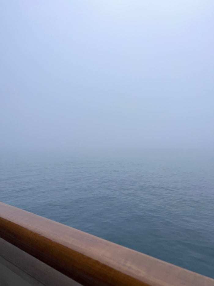 Fog at Hubbard Glacier Alaska Fog at Hubbard Glacier Alaska