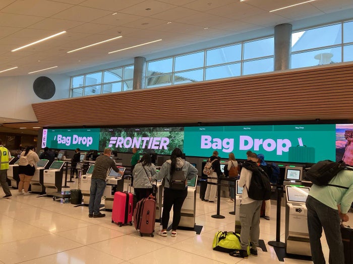 Frontier Bag Drop Frontier Bag Drop