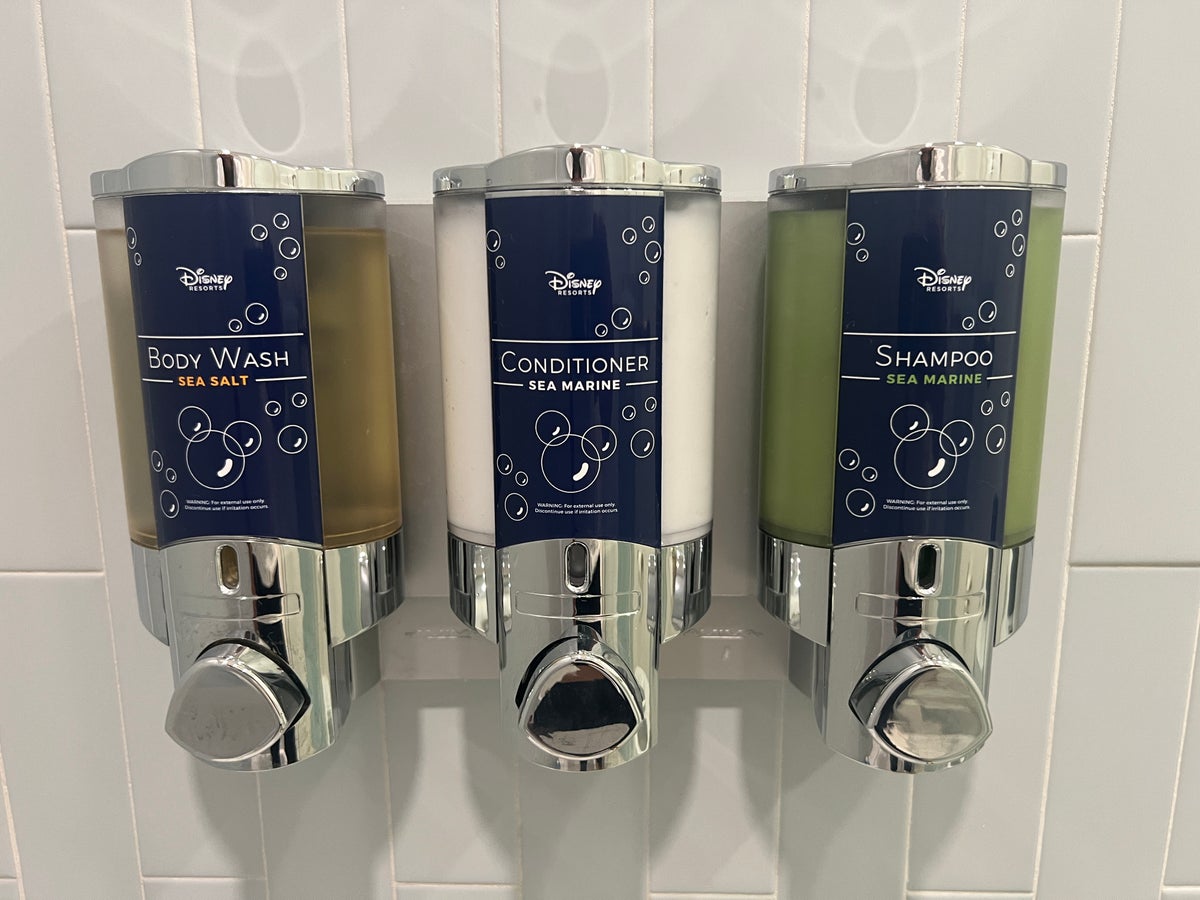 Grand Floridian Bathroom Shower Dispenser