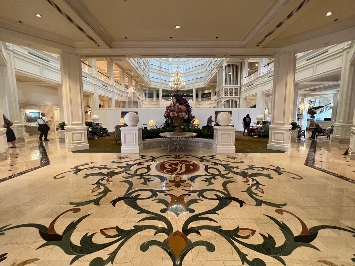 Grand Floridian Inside Entrance Lobby