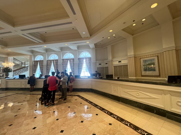 Grand Floridian Reception Desk