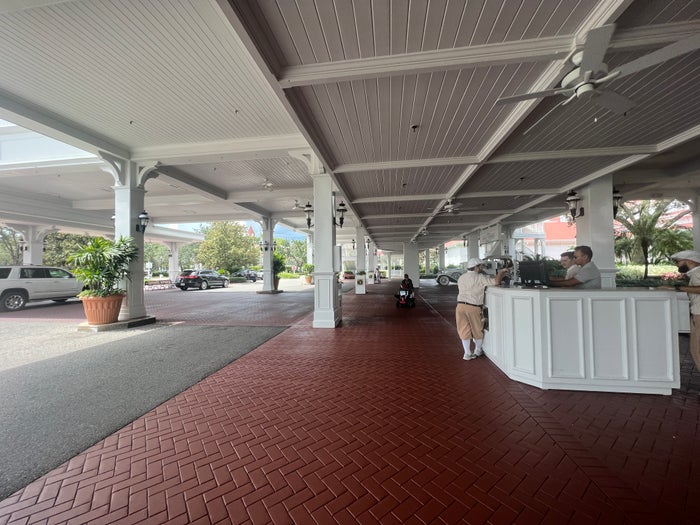 Grand Floridian Valet Attendants Station 