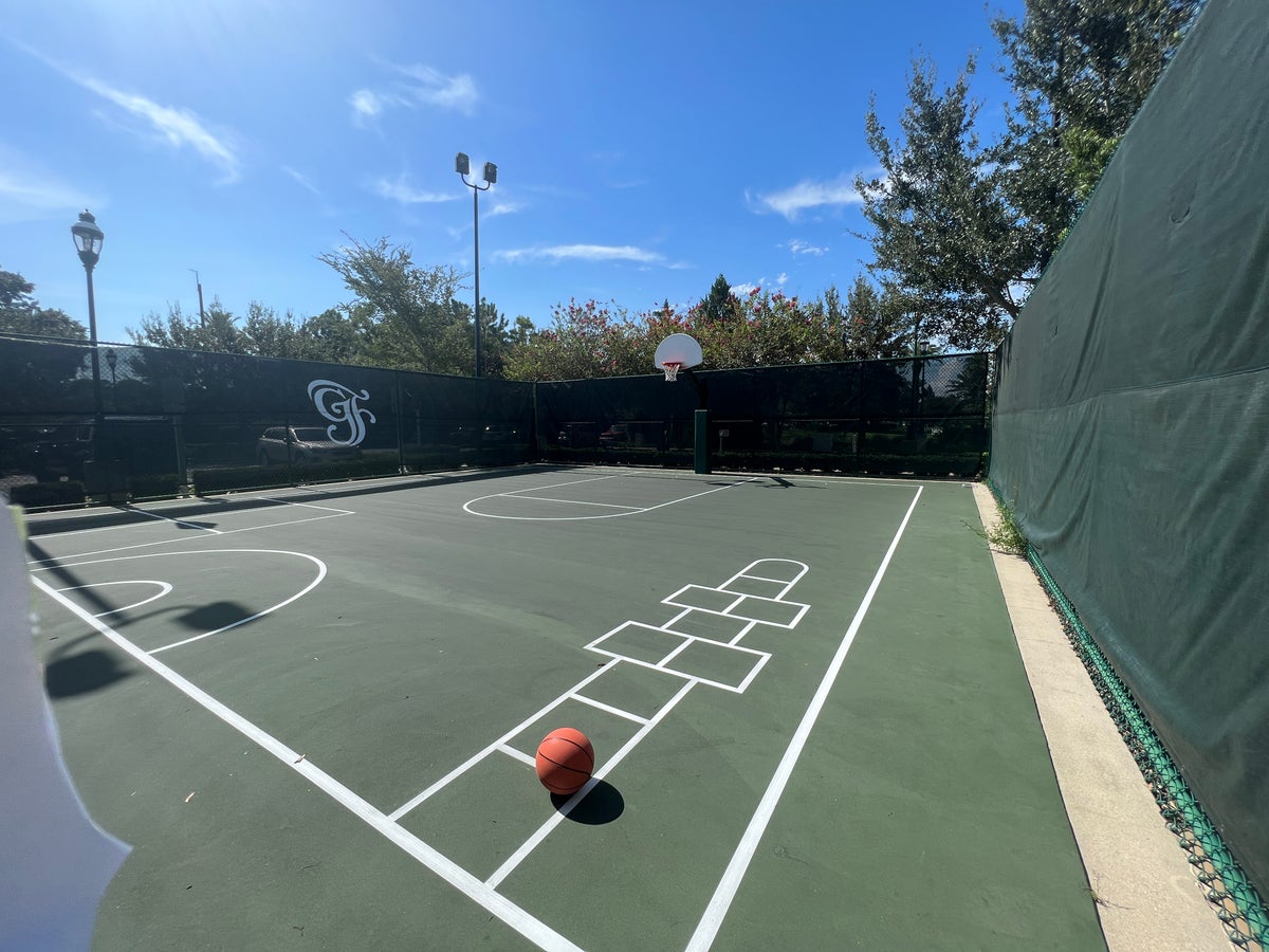 Grand Floridian basketball court