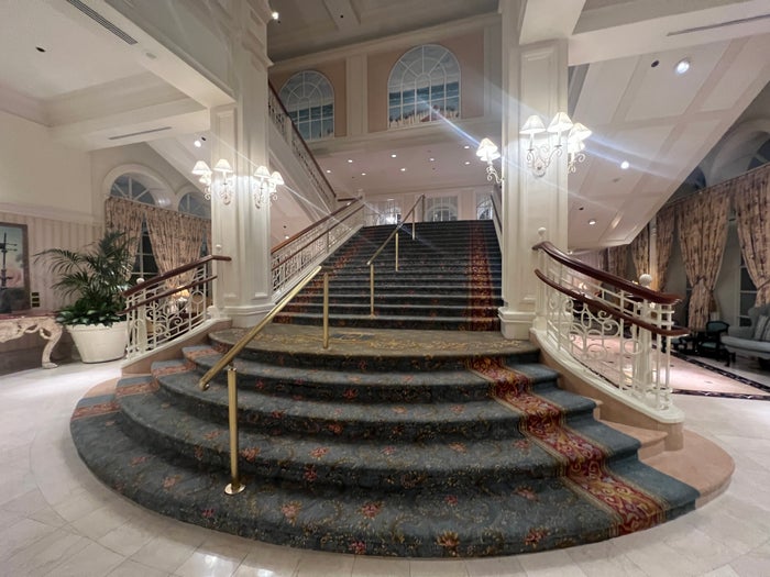 Grand Floridian staircase