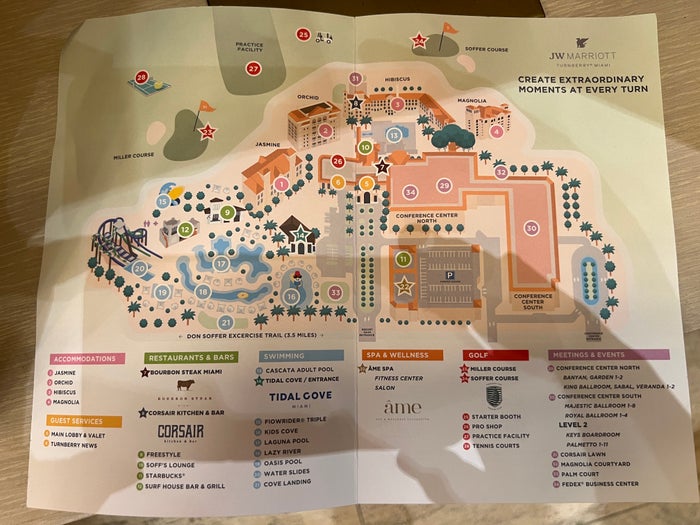 JW Marriott Turnberry Map JW Marriott Turnberry Map