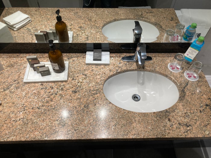 Los Tajibos Tribute Portfolio Santa Cruz Bolivia executive suite bathroom counter sink Los Tajibos Tribute Portfolio Santa Cruz Bolivia executive suite bathroom counter sink