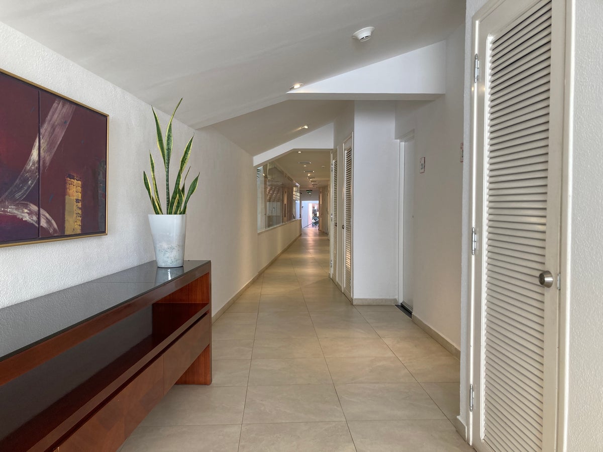 Los Tajibos Tribute Portfolio Santa Cruz Bolivia executive suite hallway