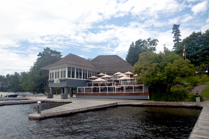 Muskoka Port Carling Waters Edge restaurant Muskoka Port Carling Waters Edge restaurant