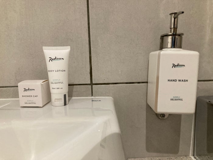 Radisson Serviced Apartments Antananarivo bathroom toiletries Radisson Serviced Apartments Antananarivo bathroom toiletries