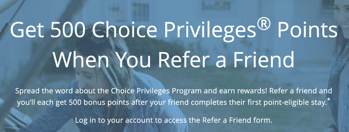 Choice refer-a-friend promo